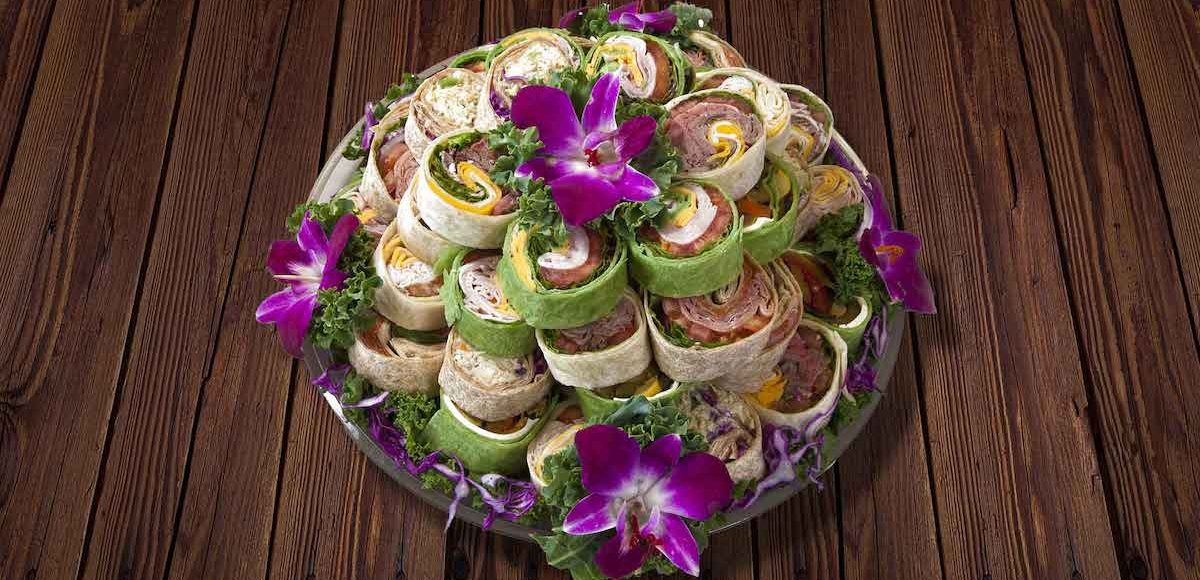 LI Bagel Cafe Assorted Wraps Platter