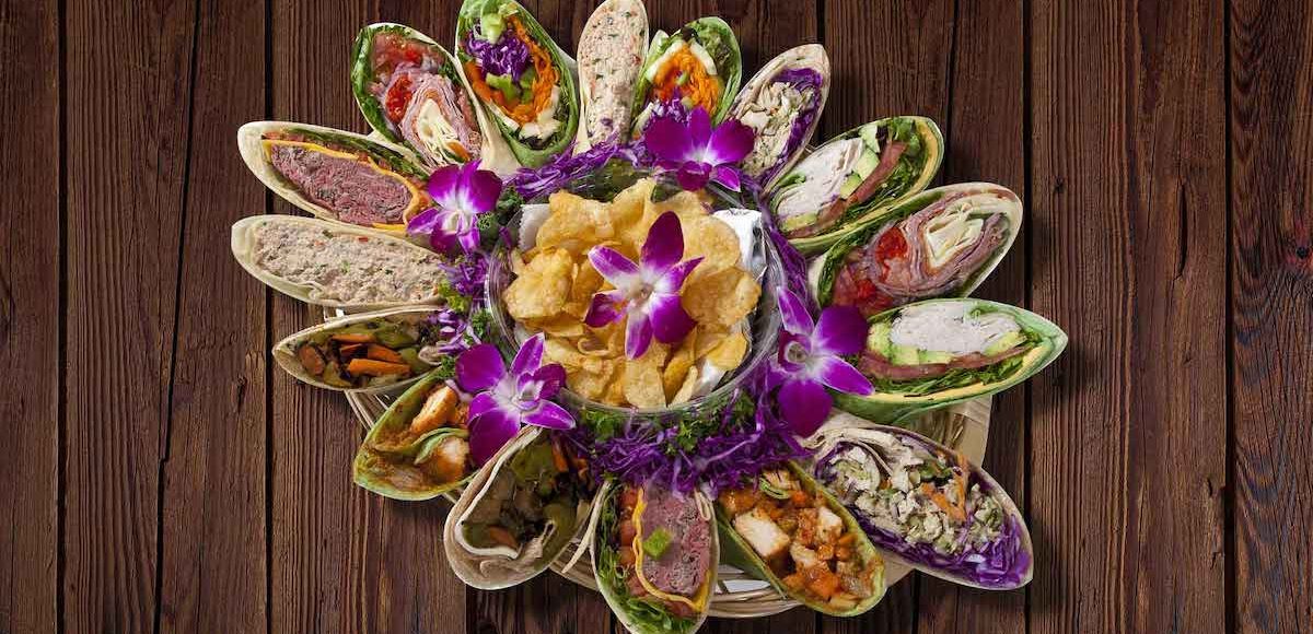 LI Bagel Cafe Assorted Wraps Platter
